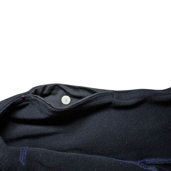 Lululemon Flare Leg Pants - Black/Blue - Picture 7 of 8